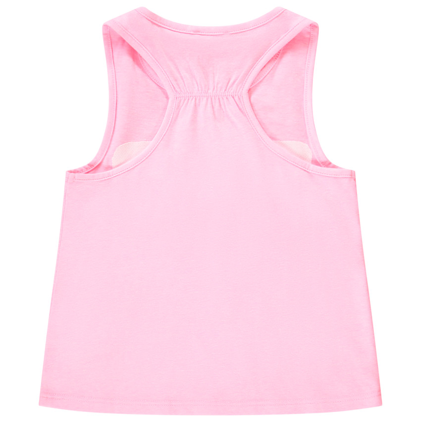 Débardeur patch papillon en tulle et sequins pour fille 