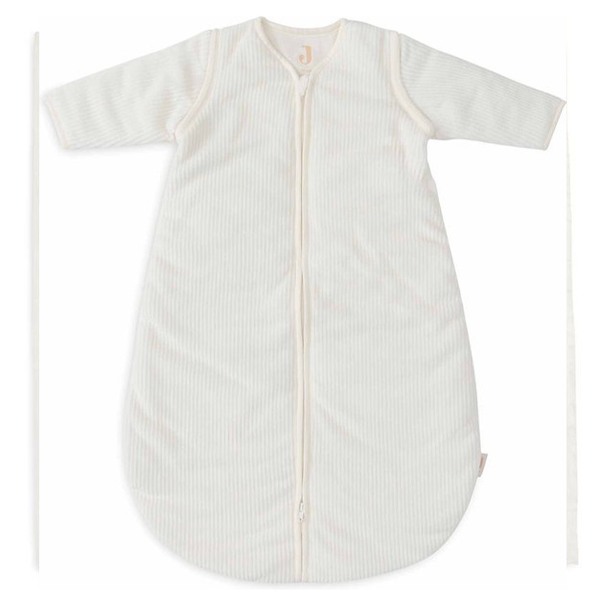 Slaapzak afritsbare mouwen 110cm Rib Ivory 