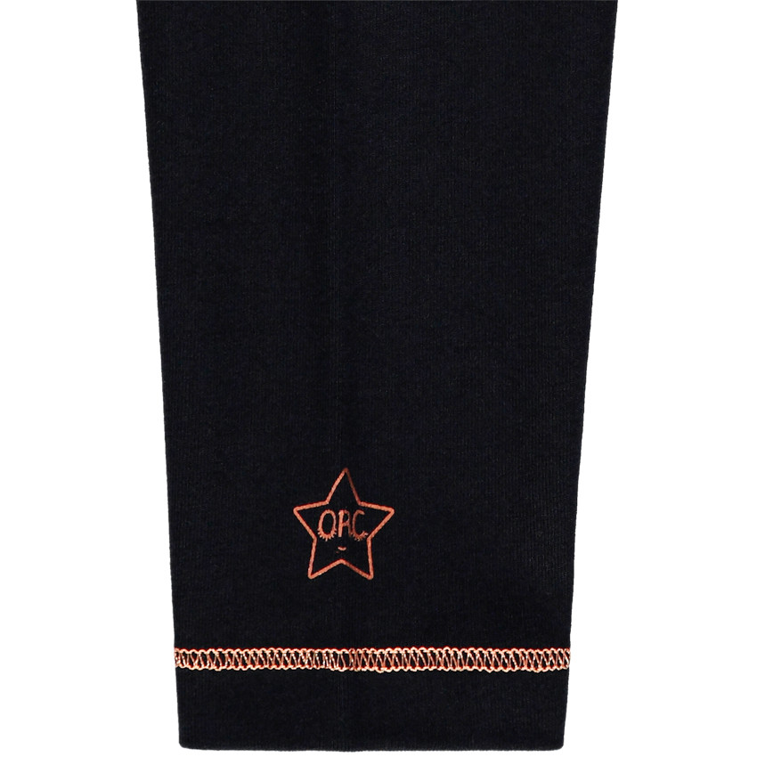 Set van 2 unis leggings met stiksels voor meisjes 