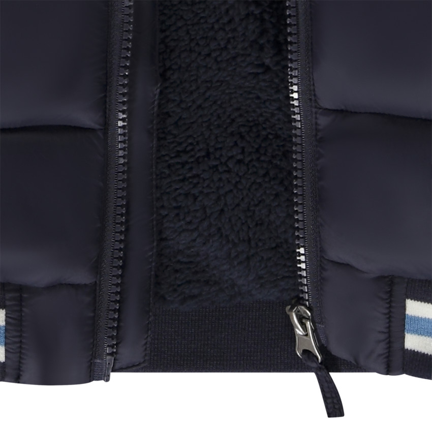 Doudoune effet color block doublée sherpa pour garçon 