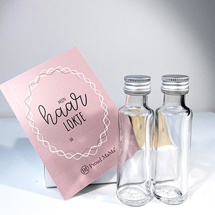 Bewaardoosje Tanden&haarlok roze 