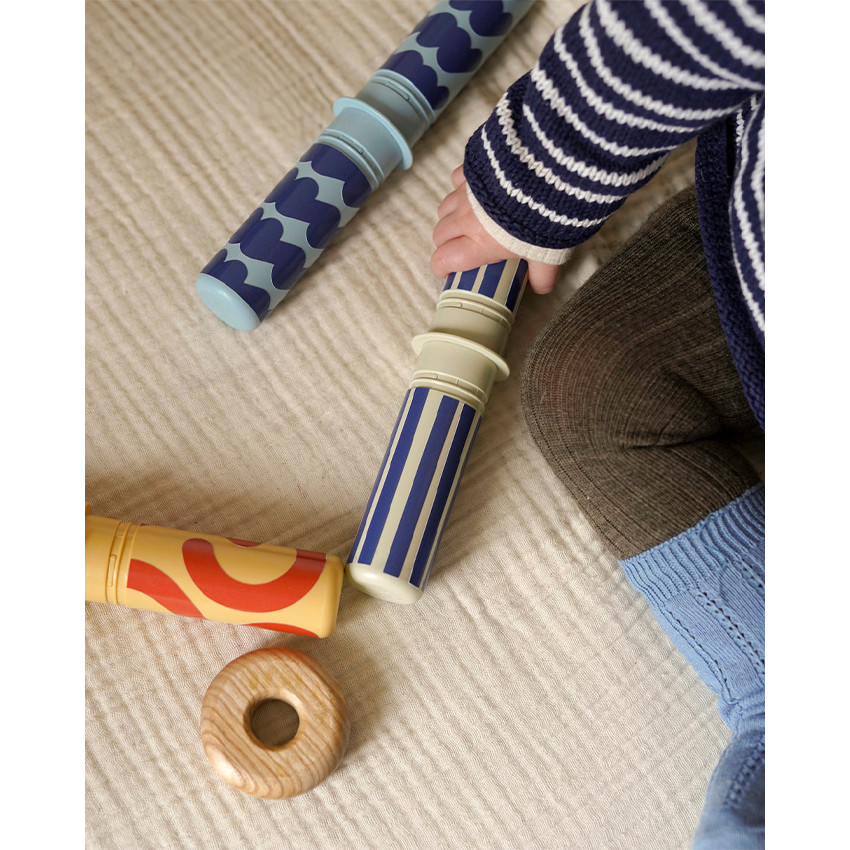 Set d'activité pour bébé 0-12m Deep Blue/Sky Blue 