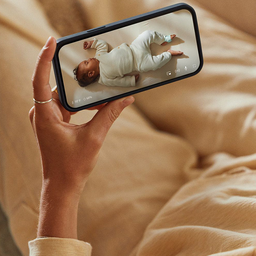 Pack Videobabyfoon + Dream Sock Mint 