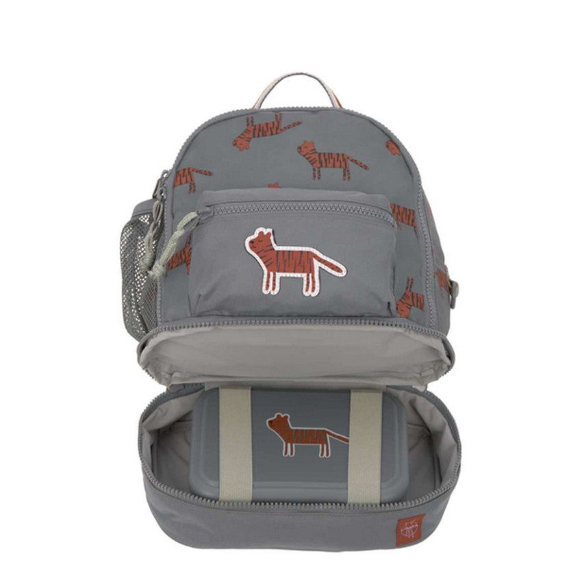 Sac à dos Mini Safari Tigre - Gris 