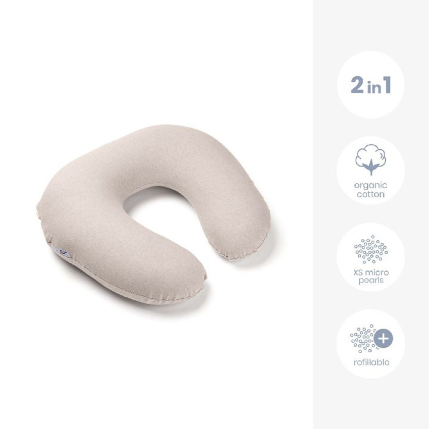 Coussin d'aillaitement Softy 150cm Chiné Sand 