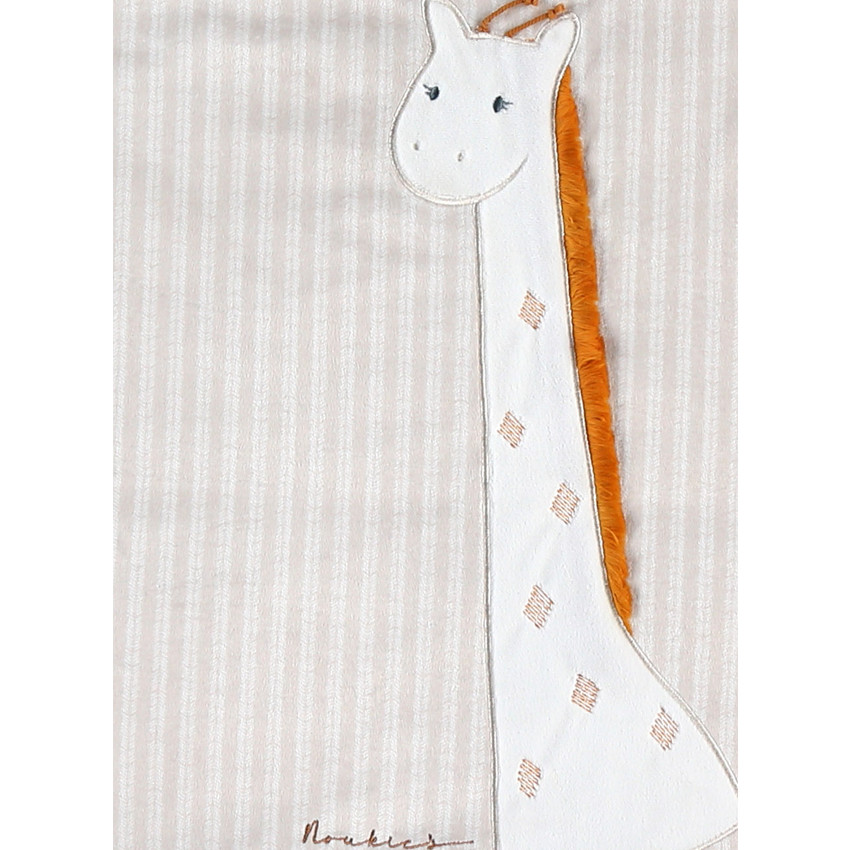 Gigoteuse sans manches en Veloudoux 70 cm - Girafe 