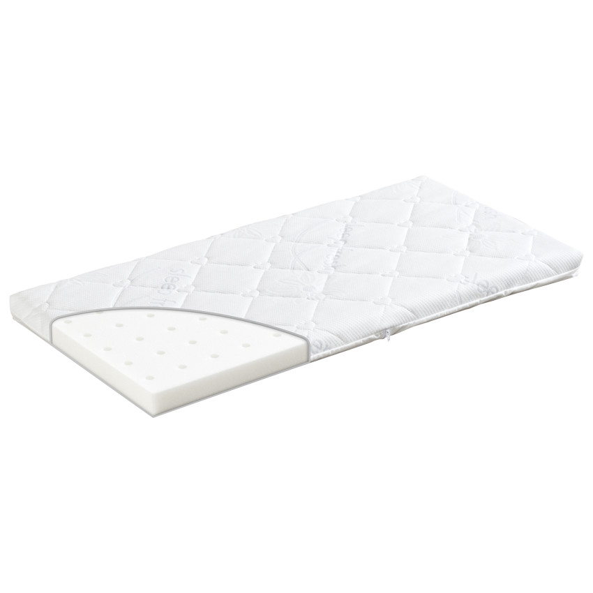 Matelas de landau Fresh 75 x 33 cm - Ecru 