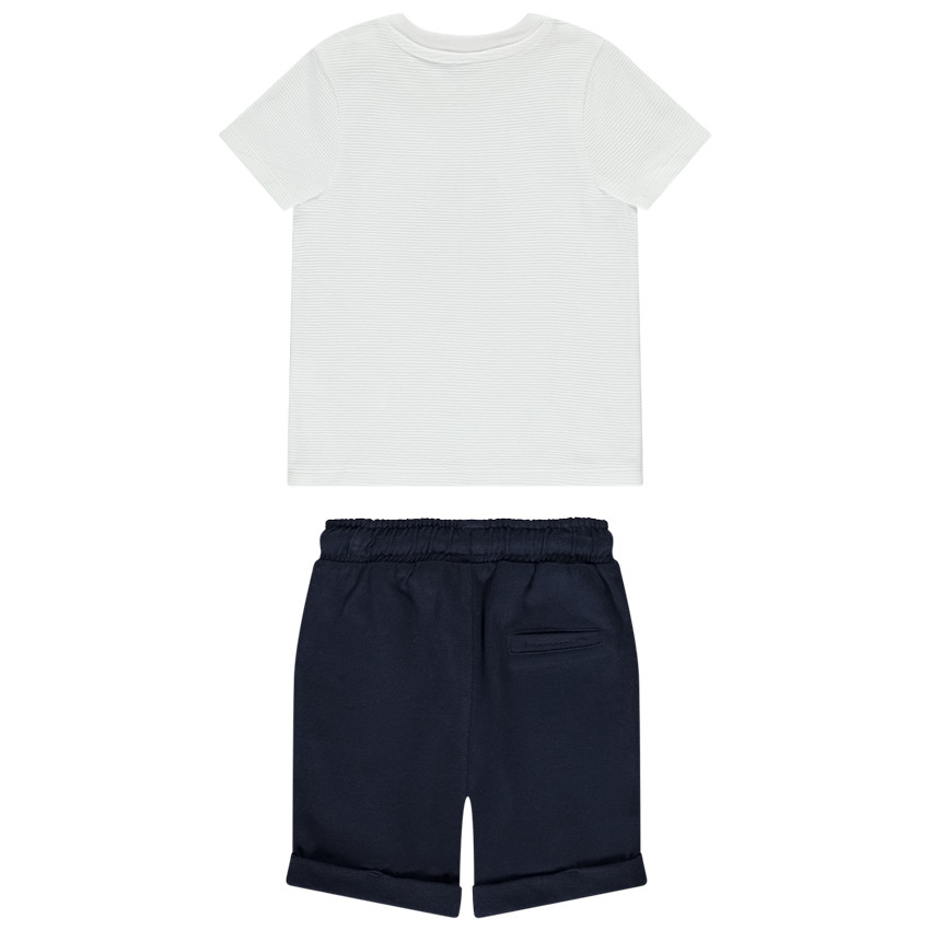 Twee-delige fantasie set met auto voor baby jongen 