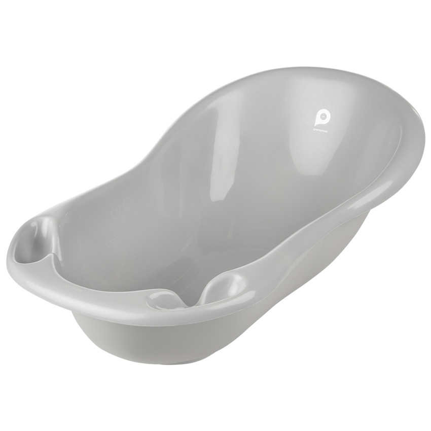 Baignoire Popotam avec bouchon - Gris 