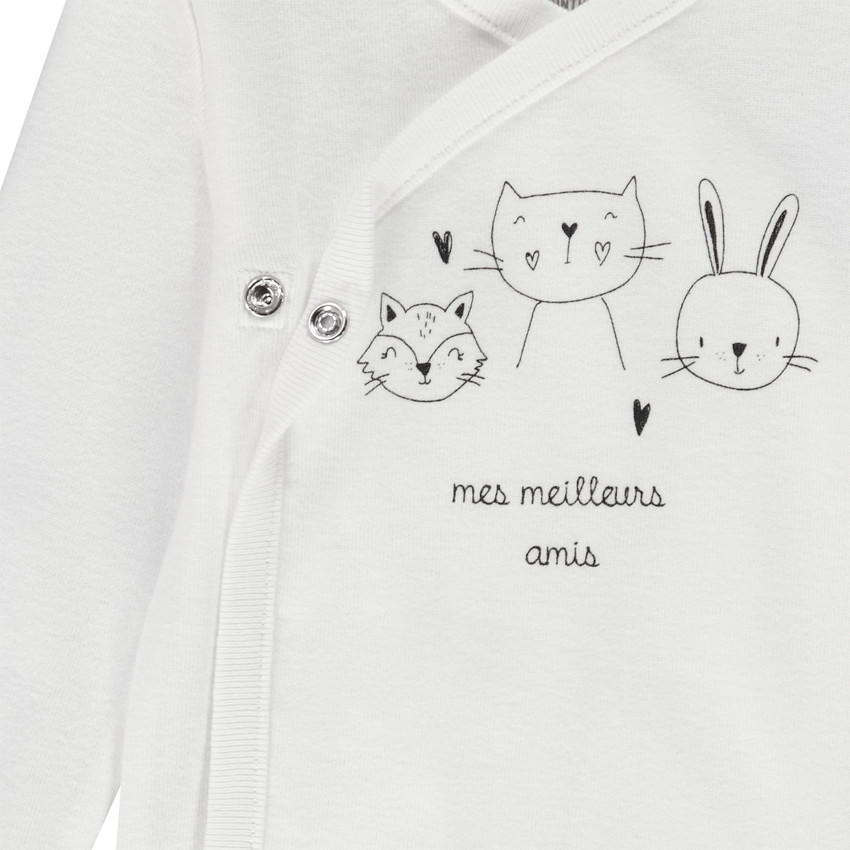 Set van 3 lange mouwen rompertjes voor baby