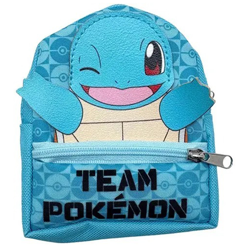 Pochette 12x9cm pour cartes Pokémon Carapuce 