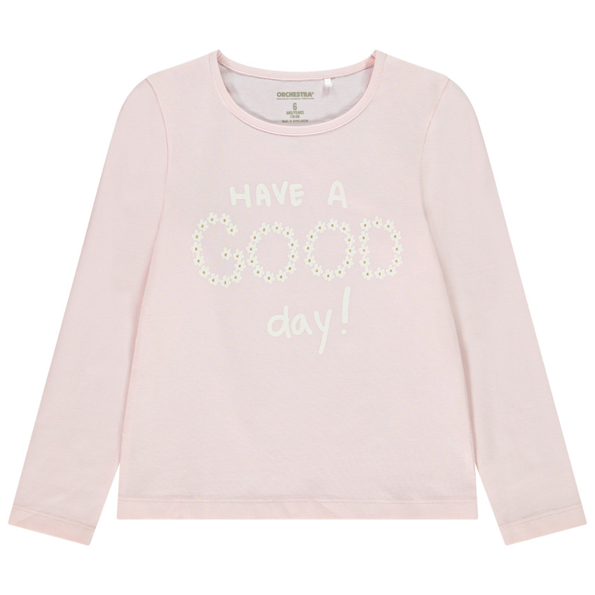 Lange mouwen T-shirt met fantasieprint voor meisjes 