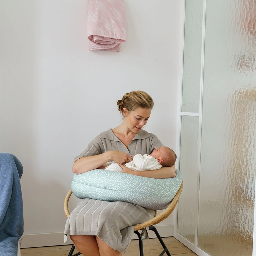 Groot multifunctioneel kussen Buddy Cloudy Kaki 