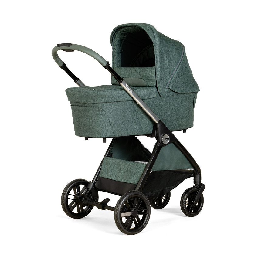 Flexi draagmand met bamboevezels, ruimtebesparend en compatibel met Mysa en Bellagio kinderwagens 