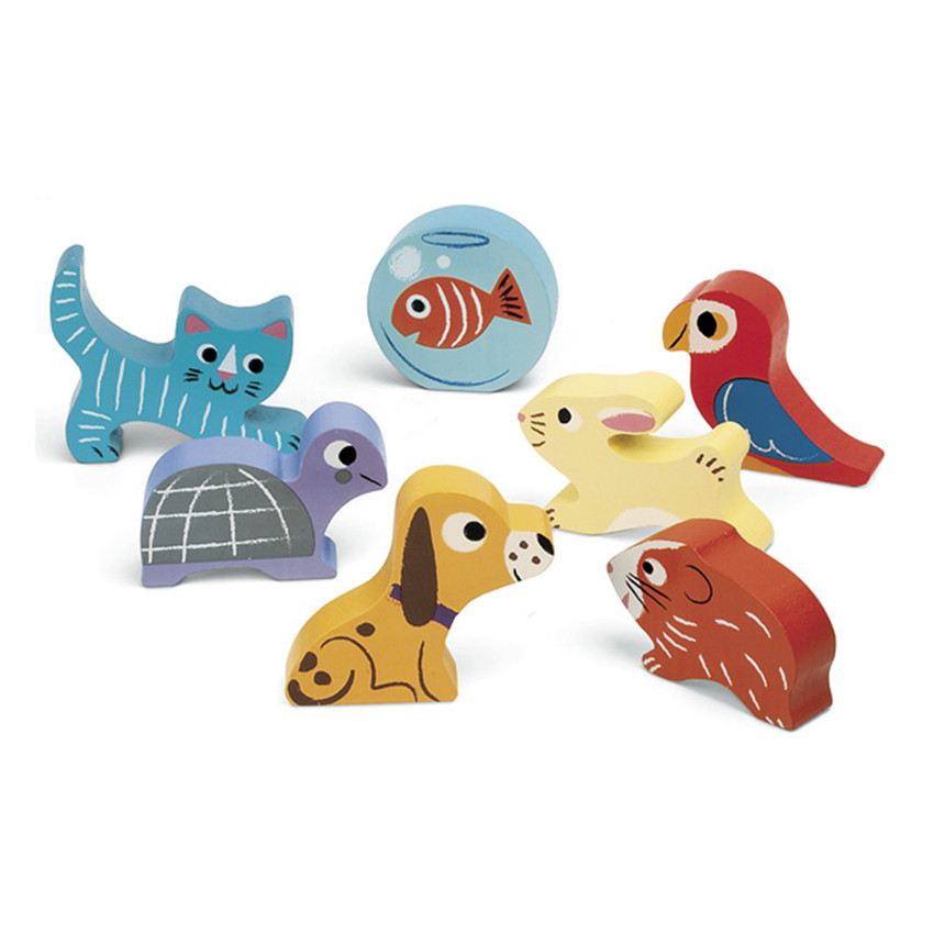 Puzzle en bois Chunky Animaux 