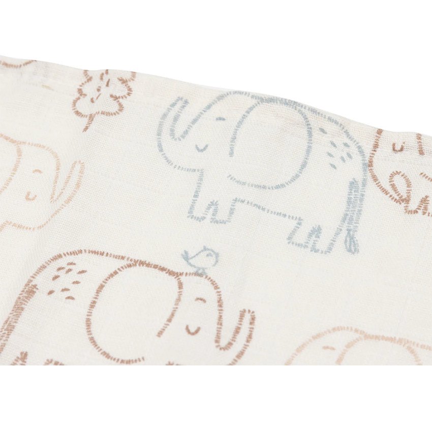 Tetra doek Small - 70x70 cm - Elephant Tales - 3 stks 