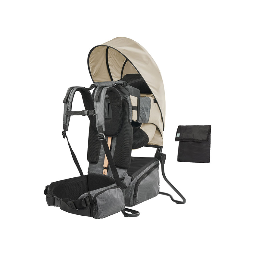Draagbare achterdrager Moov Hike+ met regenhoes - Dune 