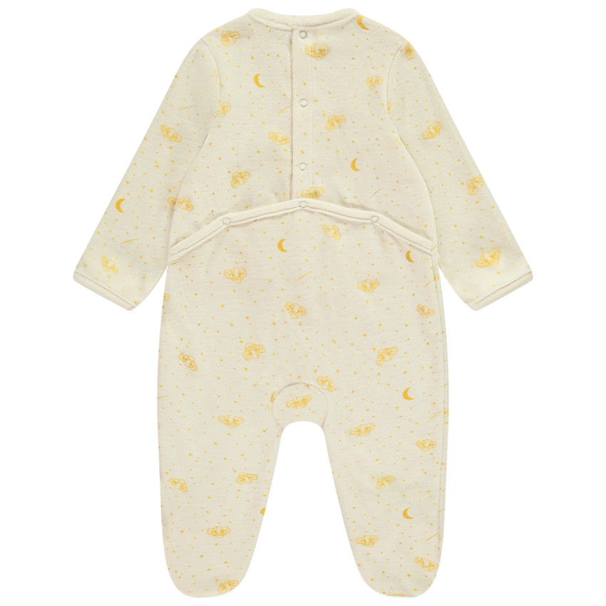 Set van 2 fluwelen pyjama