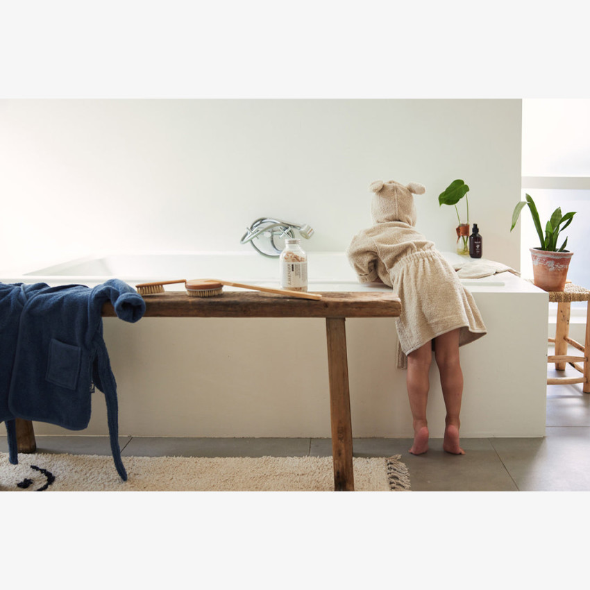 Peignoir de bain 1-2 ans Nougat 