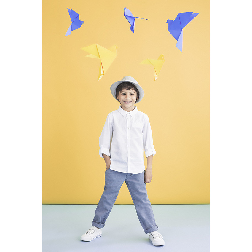 Chinobroek met Italiaanse zakken 