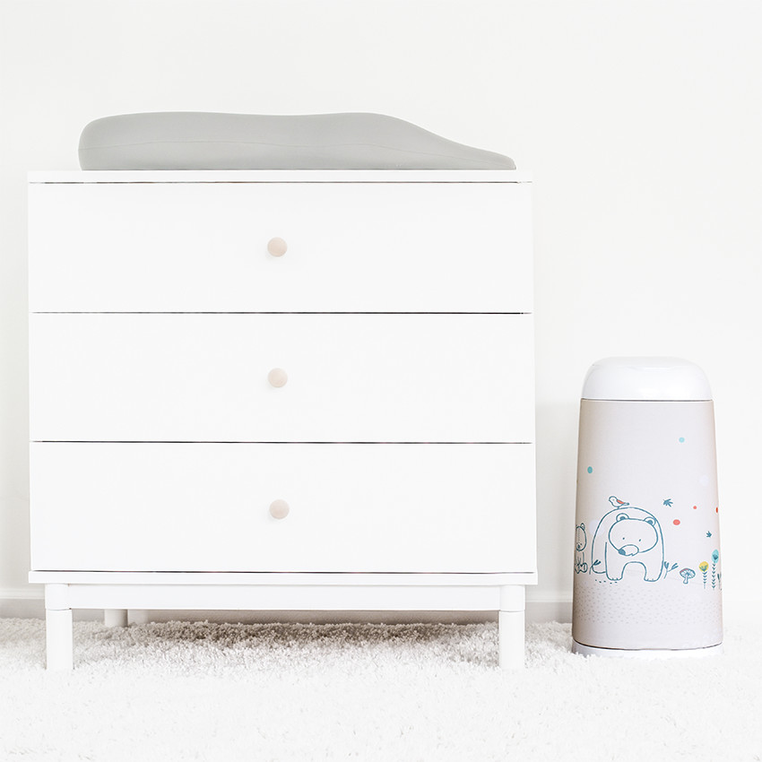 Housse pour poubelle à couches Dress Up – Dans les bois 