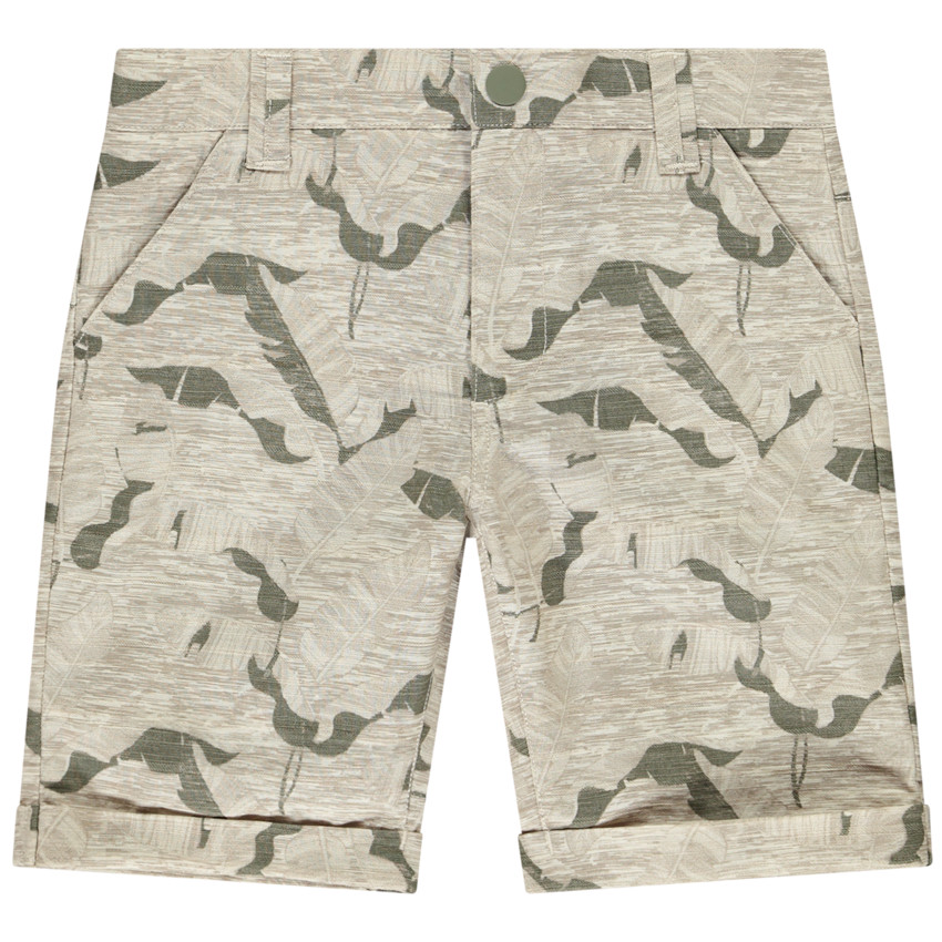 Bermuda met bladeren van een bananenboom voor jongen 