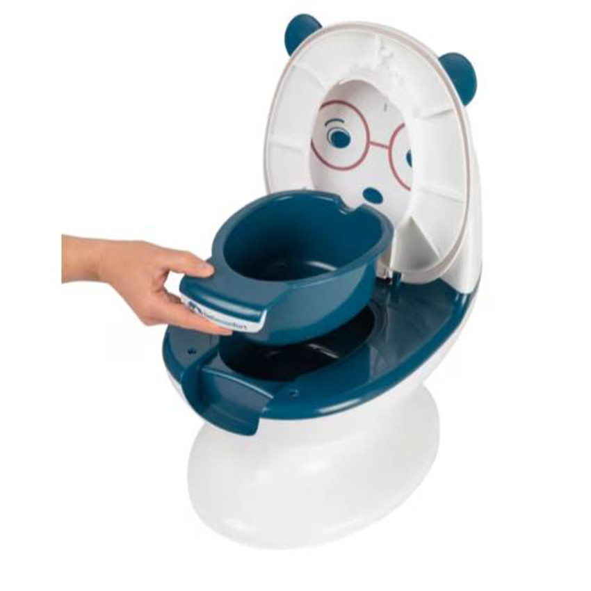 Mini Toilette Panda Blanc/Bleu  