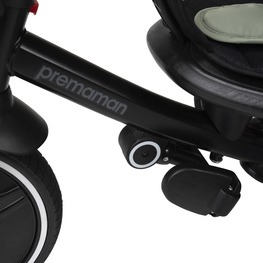 Driewieler Triky groen/zwart 