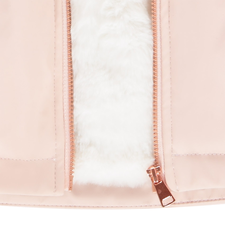 Parka gomme pour bébé fille 