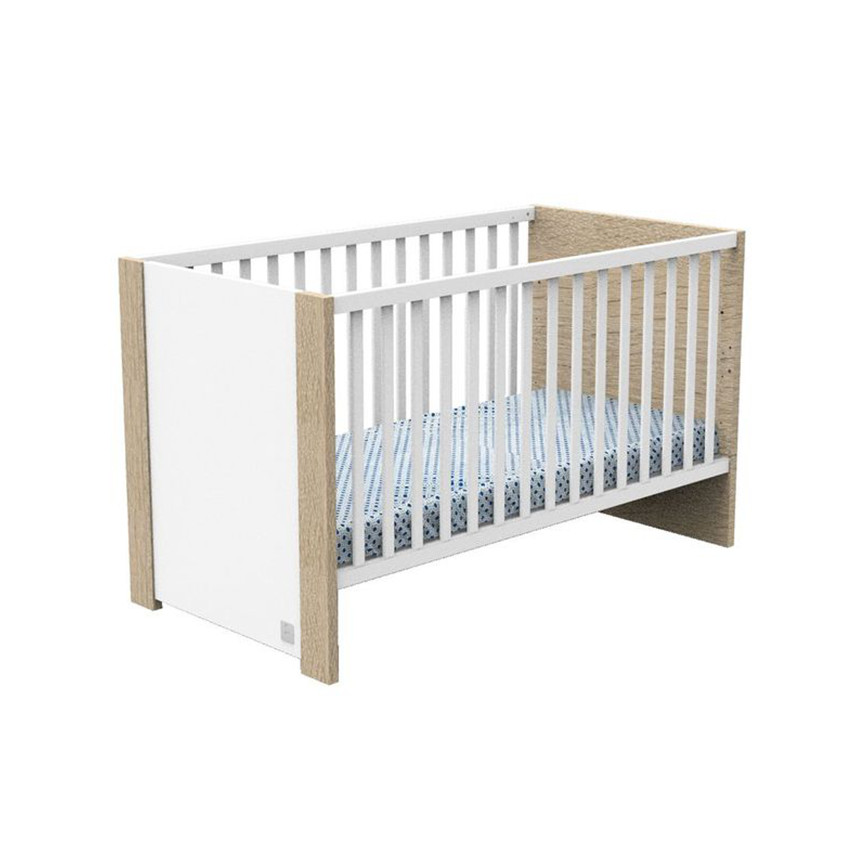 Lit transformable Little Big Bed 70x140 cm Antonin - Bois/Blanc 