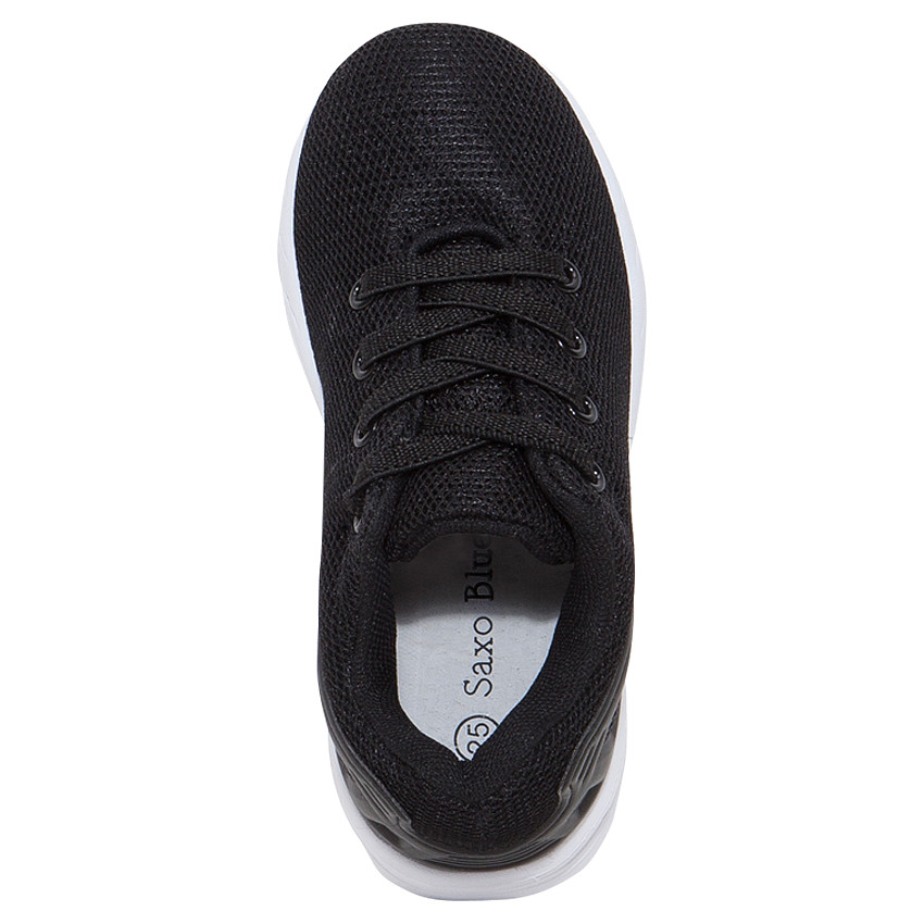 Baskets basses en mesh avec lacets élastiqués du 24 au 27  