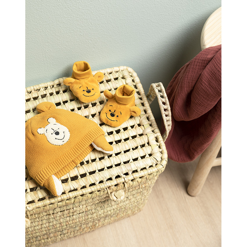 Bonnet péruvien avec doublure sherpa Winnie l'Ourson  