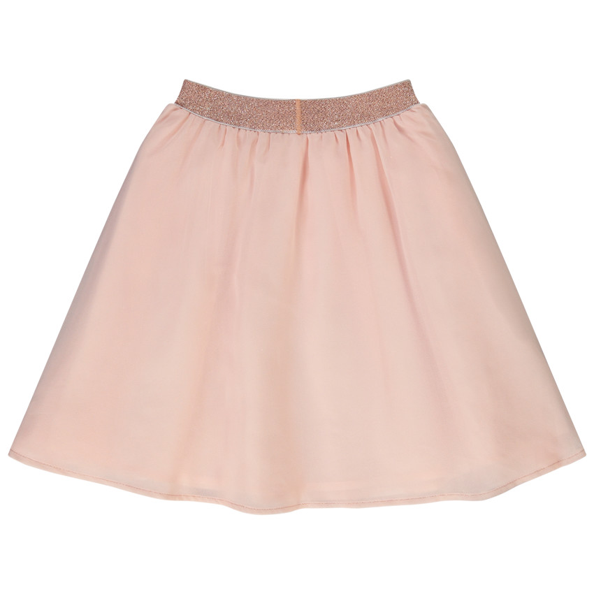Jupe patineuse en crêpe avec étoiles pailletées pour fille 