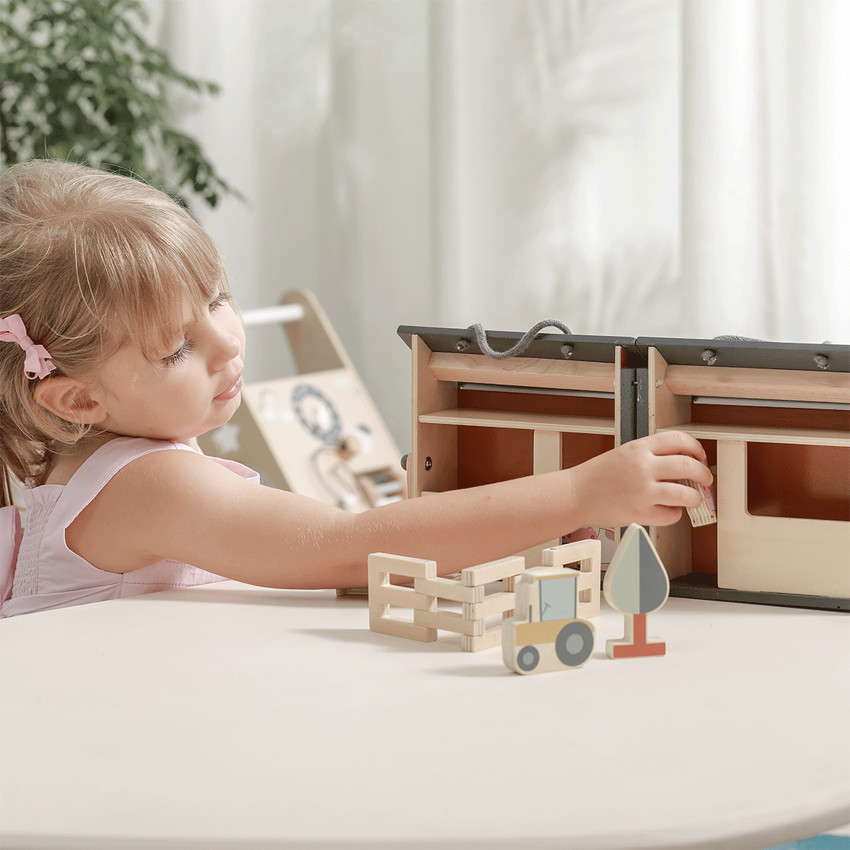 Ferme pliante en bois 