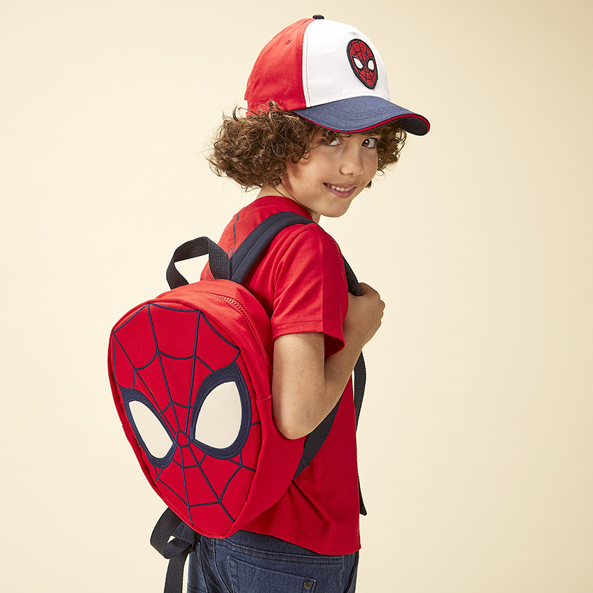 Tricolore pet patch Spider-Man Marvel voor jongen 