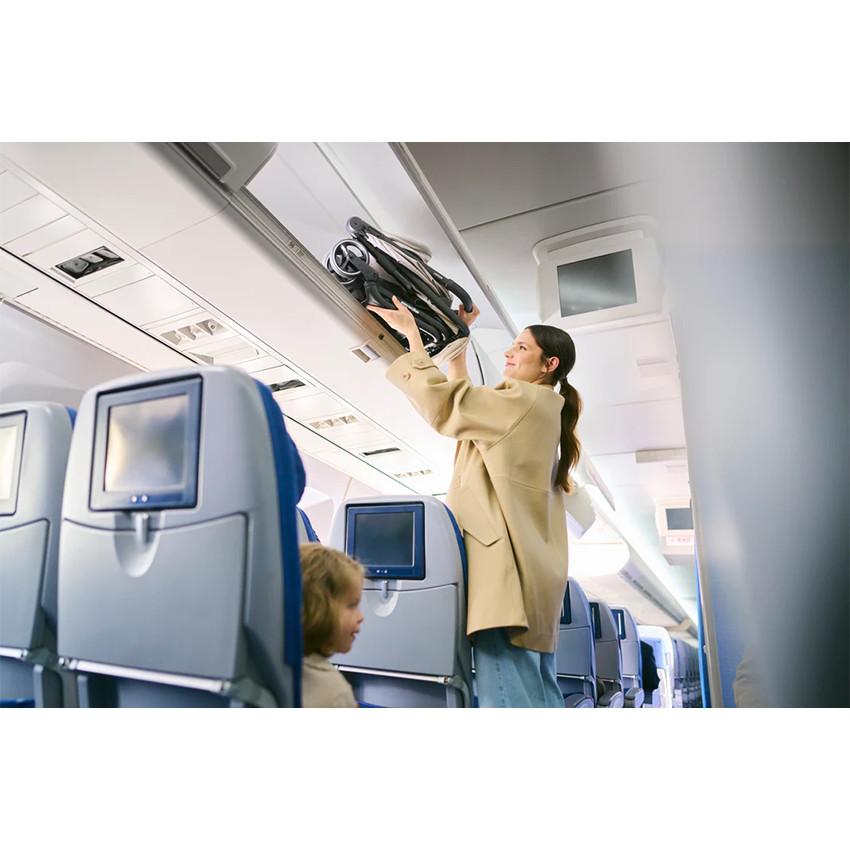 Poussette Rockey S légère et compacte Smooth Grey 