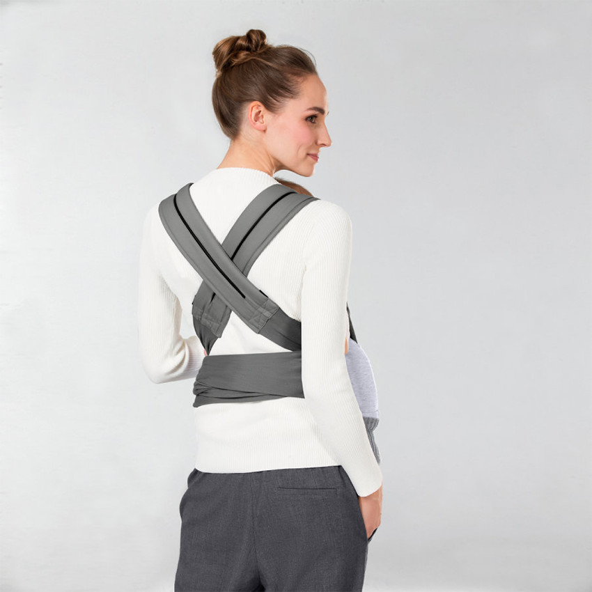 Porte-bébé écharpe Maira Tie - Manhattan Grey 