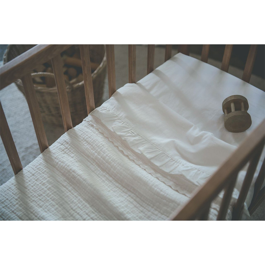 Couverture lit Elba Milky 100x150cm TOG 0.8 