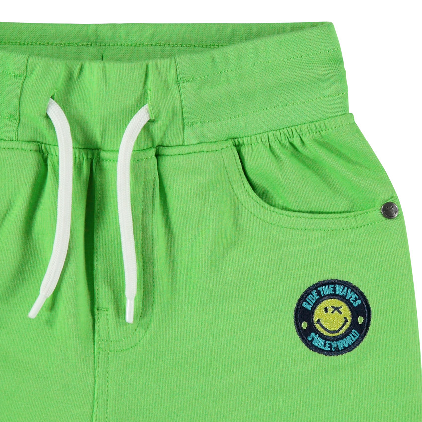 Ensemble pour enfant garçon débardeur et bermuda print SmileyWorld 