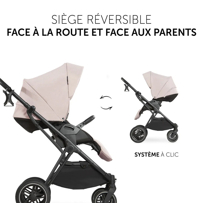 Set Vision X Poussette + Nacelle Melange Beige 