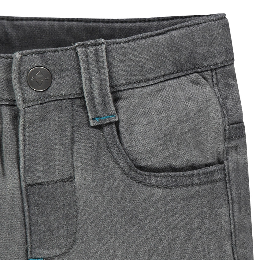 Pantalon en molleton effet denim 