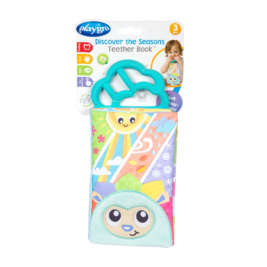 Anneau-livre de dentition Découvre les saisons 