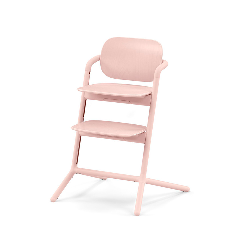 Chaise haute évolutive Lemo set 4 en 1 Pearl pink  