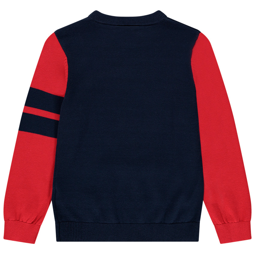 Pull en tricot motif Spider-Man en jacquard 