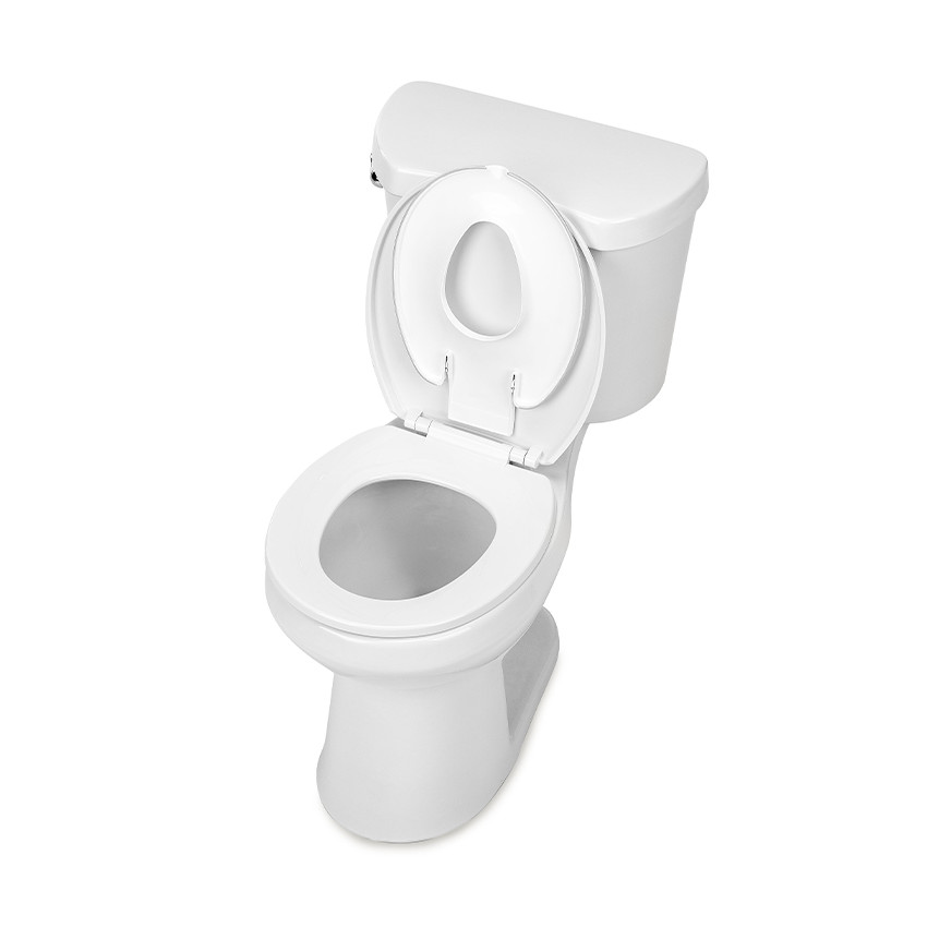 Réducteur de toilette Flip & Sit blanc 