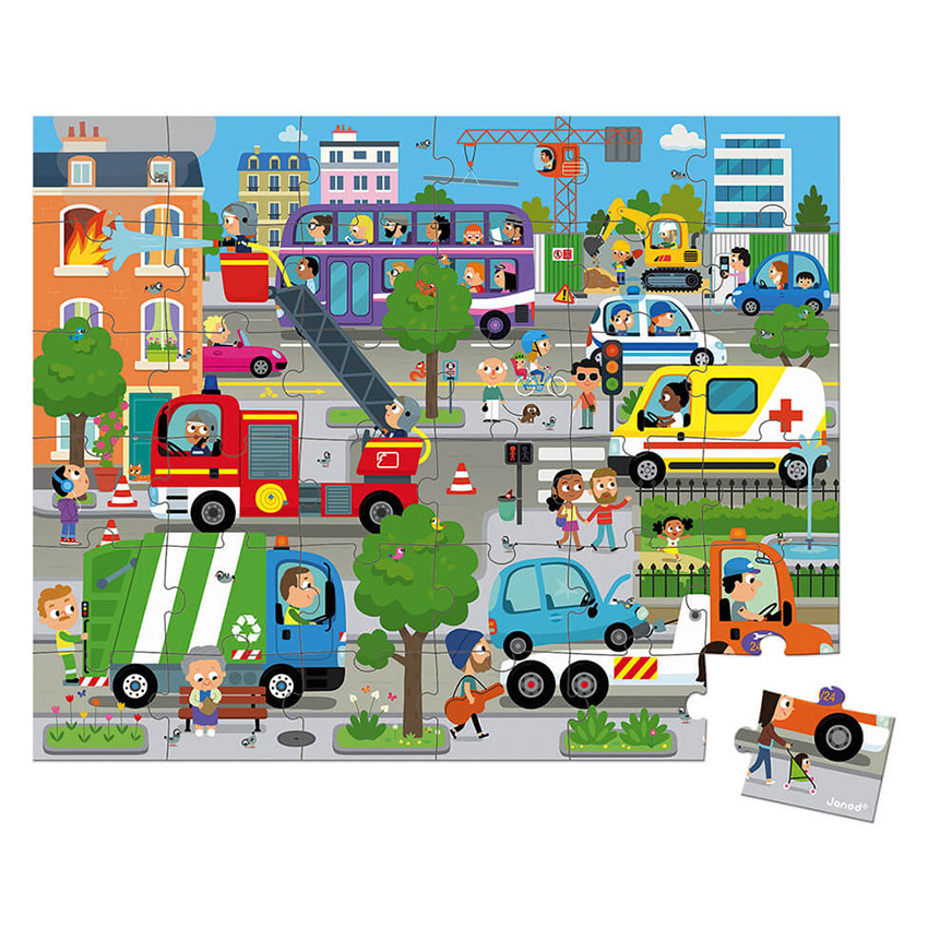 City puzzel 36 stukjes 