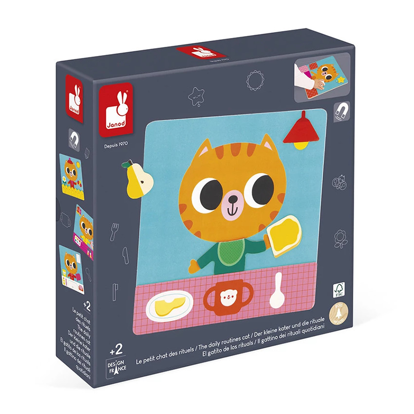 Jeu magnétique Petit chat des rituels 