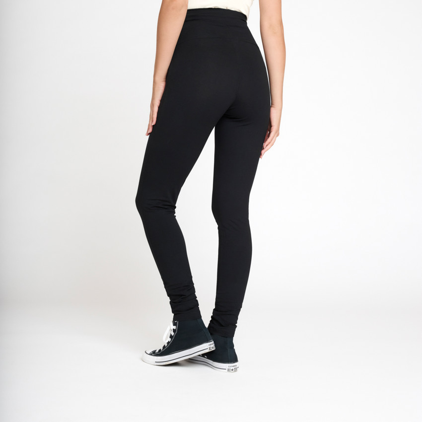 Legging de grossesse à bandeau haut uni 