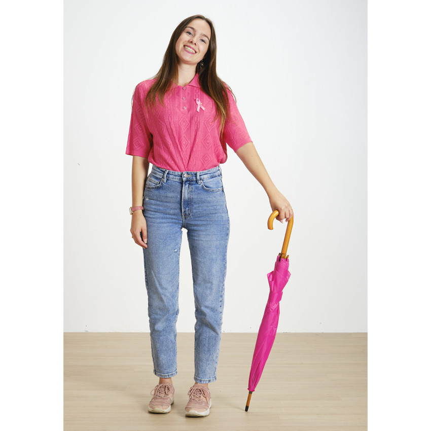 Parapluie édition limitée Octobre Rose 