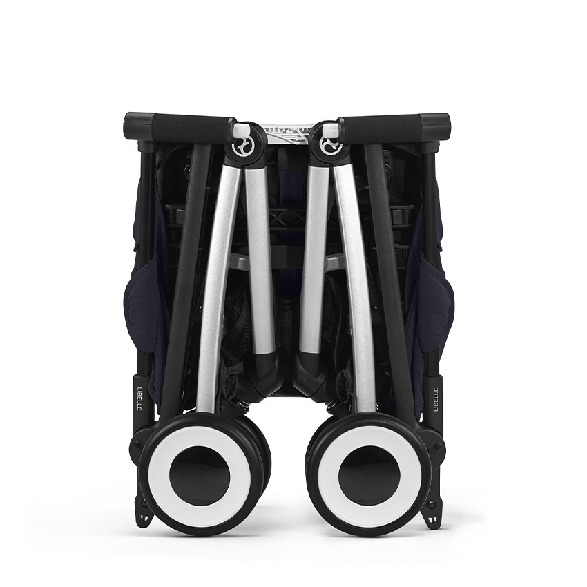 Poussette ultra-compacte Libelle 2024 silver/dark blue 
